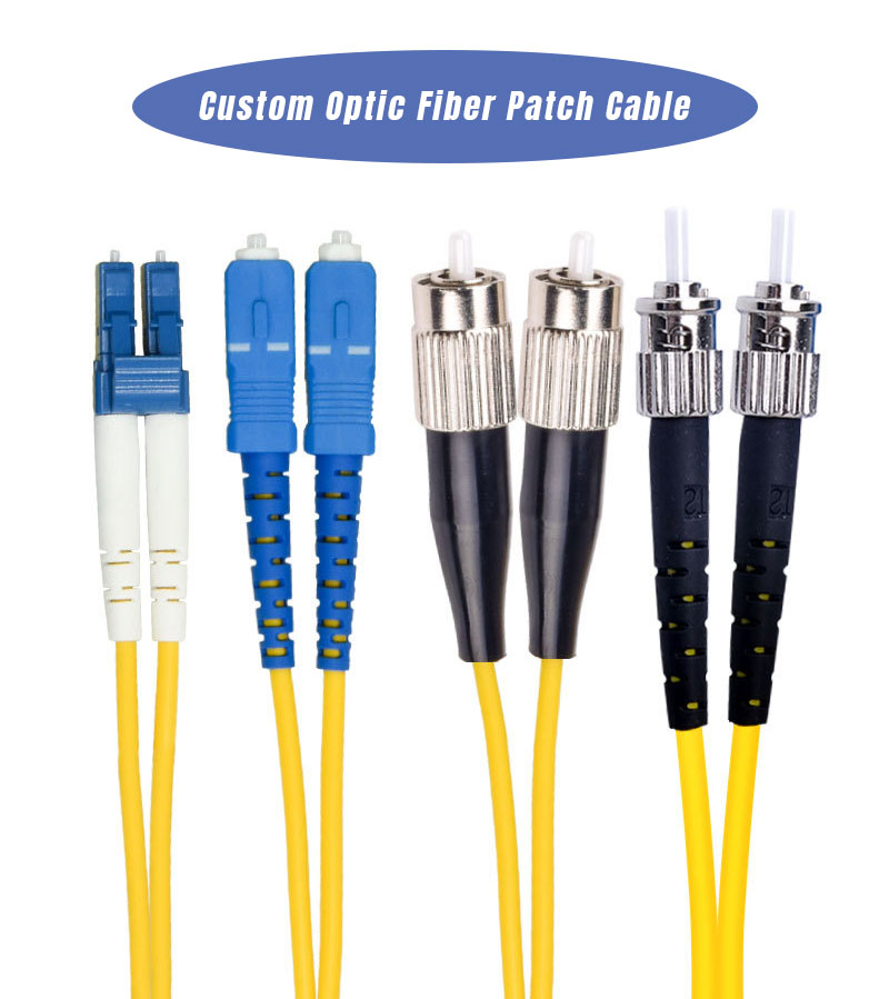 custom optical fiber patch cable