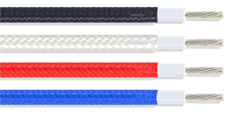 Fiberglass Braided Silicone Wire