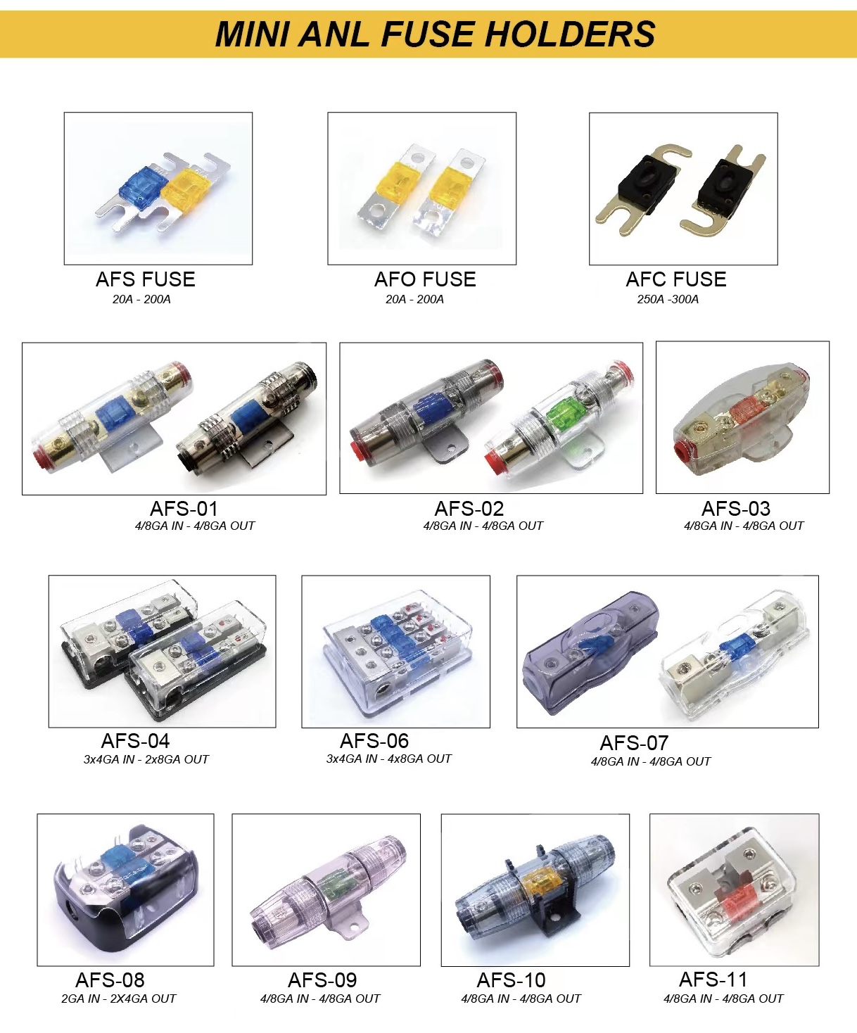 10 gauge amplifier wiring kit