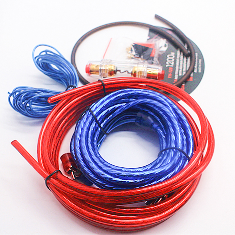 Best buy 1000 watt amp wiring kit 4 gauge wire amp kit